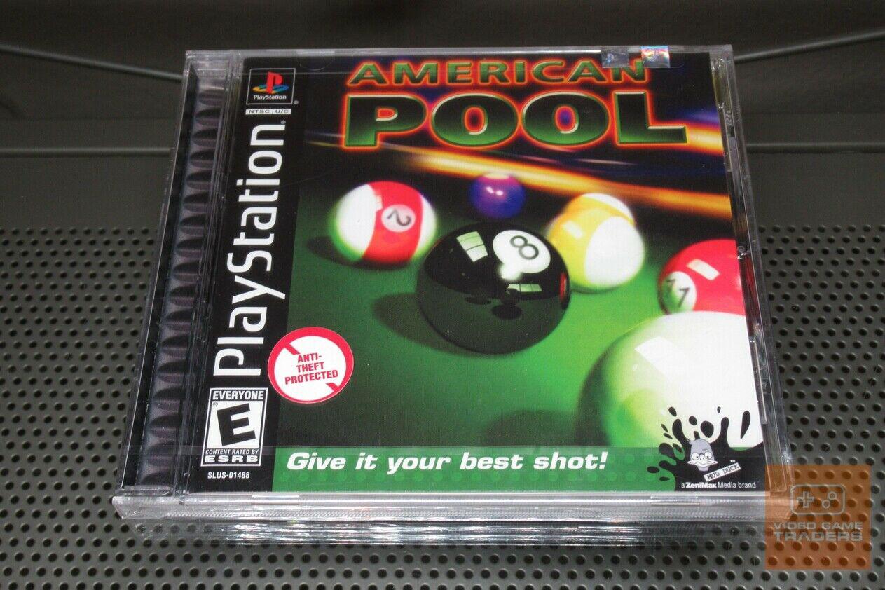 Psx Pool PS1 American Pool PSX | Brick City & Games